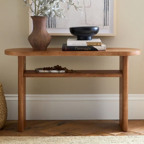 Ceka Solid Wood Console Table - Image 1
