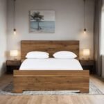 Aero Solid Wood Platform Bed