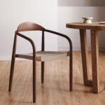 Nida Solid Wood and Jute Dining Chair - Image 3