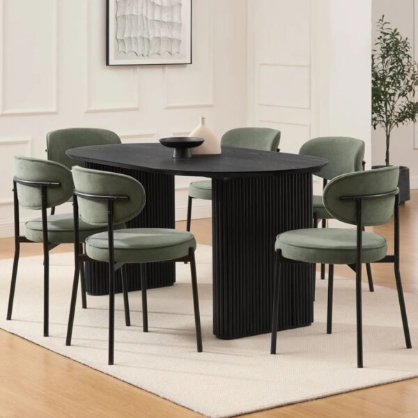 Pika Solid Wood Dining Table - Image 2