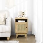 Wona Solid Wood Bedside Table - Image 2
