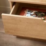 Zami Solid Wood 2-Drawer Bedside Table - Image 5