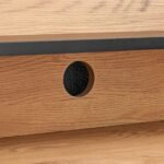 Moda Solid Wood Metal Desk - Image 4