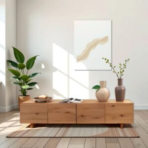 Mamba Modern Solid Wood TV Cabinet