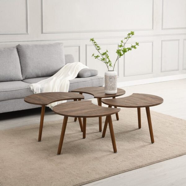 Mema Solid Wood 4-in-1 Coffee Table - Image 3