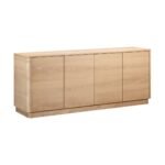 Luxe Solid Wood 4-Doors Sideboard - Image 2
