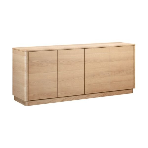 Luxe Solid Wood 4-Doors Sideboard - Image 2