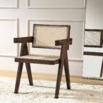 Buco Cane Rattan Solid Wood Dining Chair