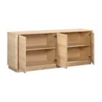 Luxe Solid Wood 4-Doors Sideboard - Image 4