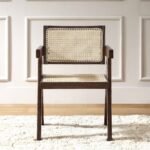 Buco Cane Rattan Solid Wood Dining Chair - Image 2