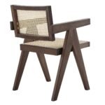 Buco Cane Rattan Solid Wood Dining Chair - Image 4