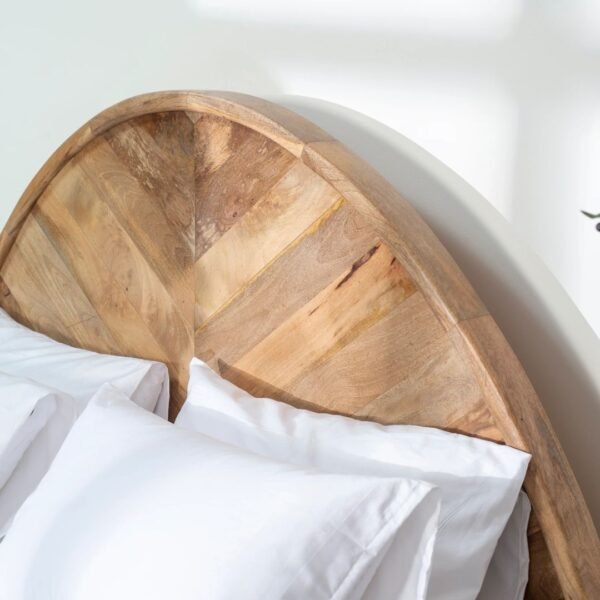 Maza Solid Wood Bed - Image 3