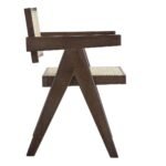 Buco Cane Rattan Solid Wood Dining Chair - Image 5