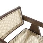 Buco Cane Rattan Solid Wood Dining Chair - Image 6