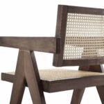 Buco Cane Rattan Solid Wood Dining Chair - Image 7