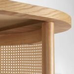 Klen Solid Wood Oval Coffee Table - Image 6