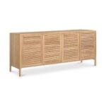 Enna Solid Wood 4-Door Sideboard - Image 2