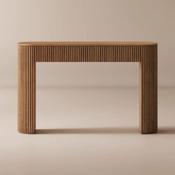 Jeka Solid Wood Console Table - Image 4