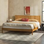 Aldo Classic Solid Wood Platform Bed