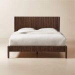 Romo Dark Solid Wood Bed