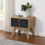 Tako 2-Drawers Bedside Table
