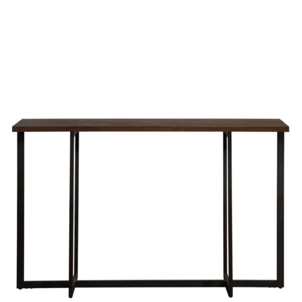 Giga Metal & Wooden Console Table - Image 3