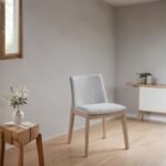 Eva Solid Wood Upholstered Chair