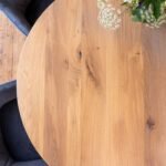 Fedi Solid Wood Round Dining Table - Image 5