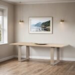 Leo Solid Wood Rectangle Dining Table