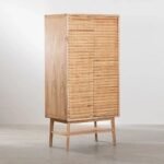 Saka Solid Wood 2-Door Wardrobe - Image 2