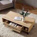 Oak Effect Coffee Table - Image 3