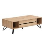 Oak Effect Coffee Table - Image 5