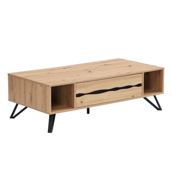 Oak Effect Coffee Table - Image 5