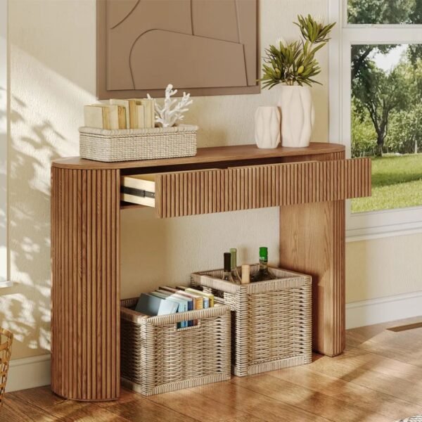 Jeka Solid Wood Console Table - Image 2