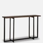Giga Metal & Wooden Console Table - Image 2