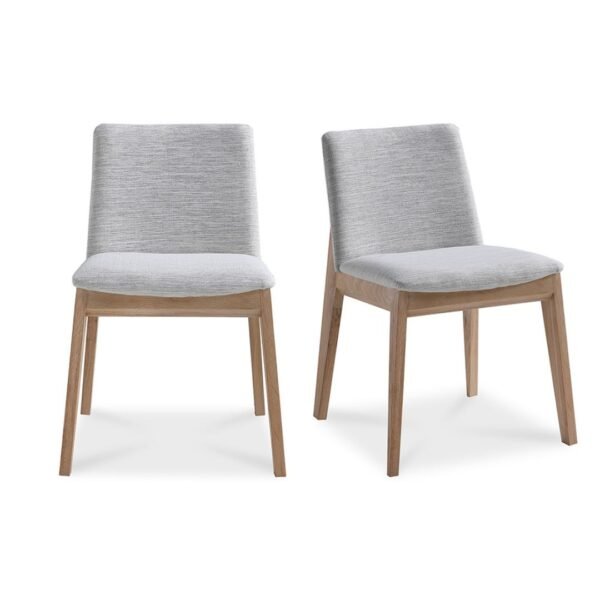 Eva Solid Wood Upholstered Chair - Image 6