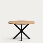 Fedi Solid Wood Round Dining Table - Image 2