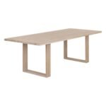 Leo Solid Wood Rectangle Dining Table - Image 8