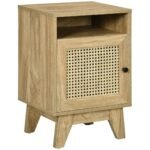 Wona Solid Wood Bedside Table - Image 3