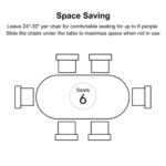 Baki Solid Wood Oval Dining Table - Image 4