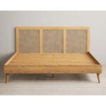 Kodo Solid Wood Bed With Rattan - Image 4