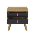 Tako 2-Drawers Bedside Table - Image 3