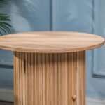Aara Classic Solid Wood Side Table - Image 4