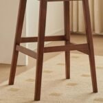 Contemporary Solid Wood Bar Chair - Image 5