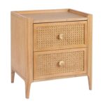 Boma Solid Wood Bedside Table - Image 2