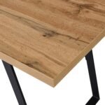 Kino Solid Wood Metal Writing Desk - Image 6