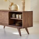 Lema Wooden Compact TV Cabinet cum Sideboard - Image 4