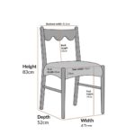 Hugo Set of 2 Dining Chairs - Image 10