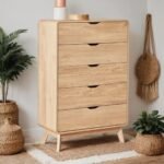Kodi Solid Wood Chest of 5-Drawers
