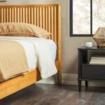 Aldo Classic Solid Wood Platform Bed - Image 6